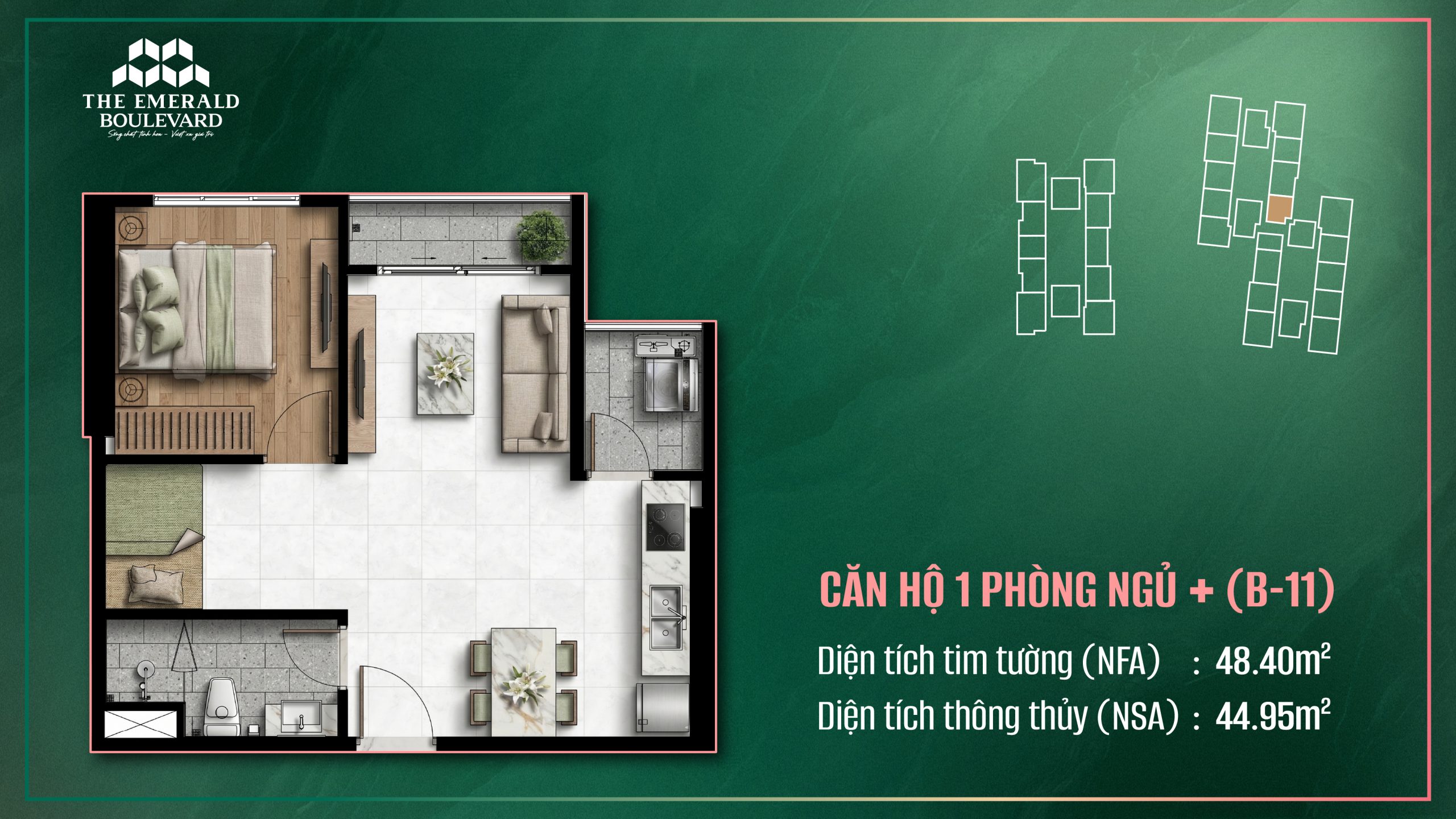 CĂN HỘ 1PN+_B07.11