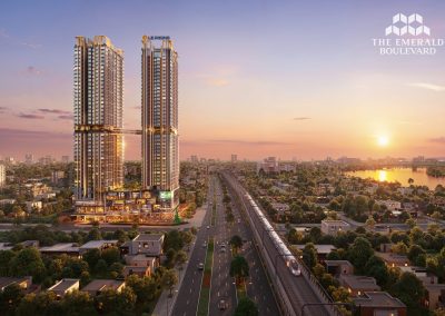 Phối cảnh The Emerald Boulevard (4)