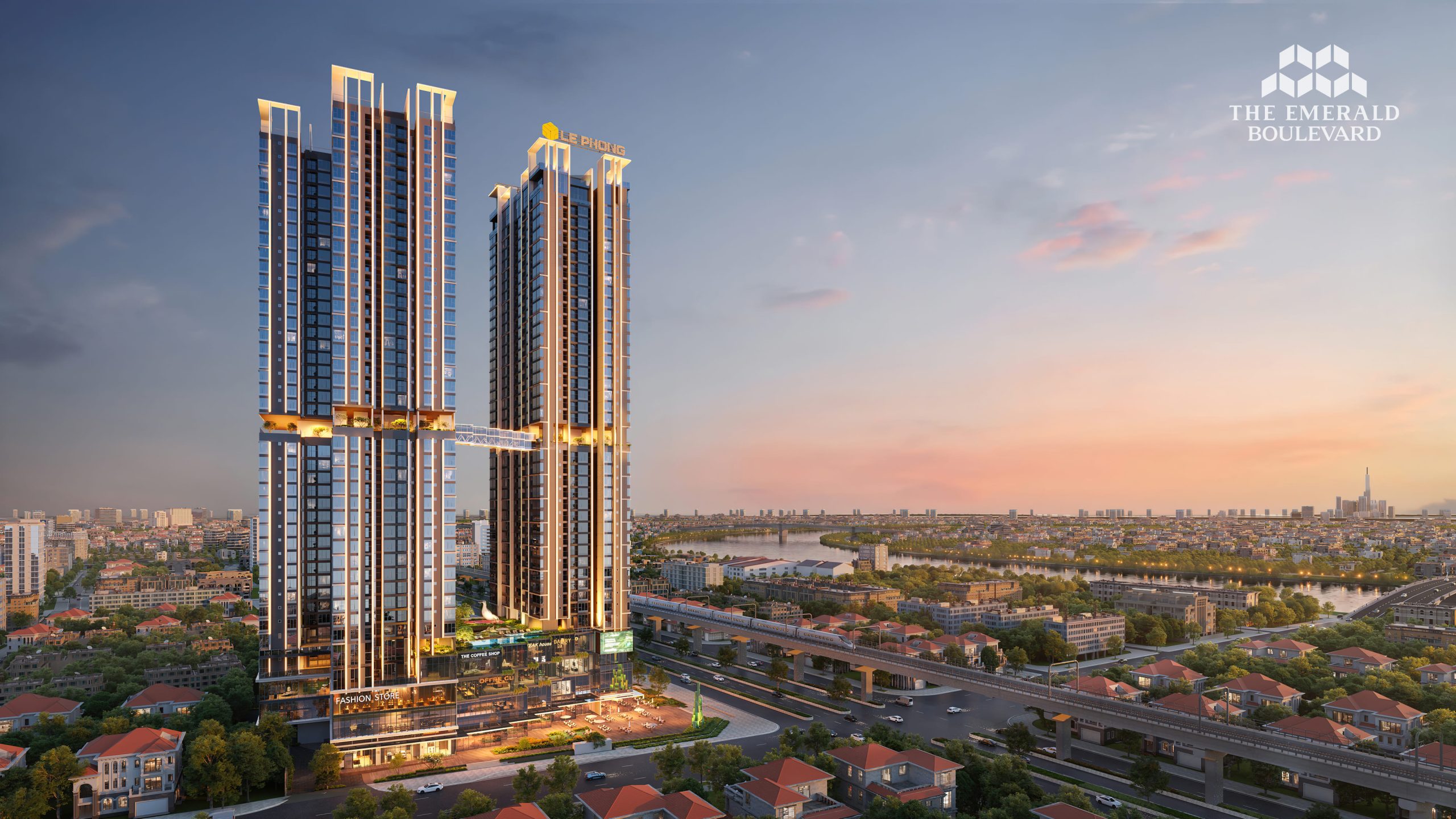 Phối cảnh The Emerald Boulevard (6) Phối cảnh The Emerald Boulevard (6)