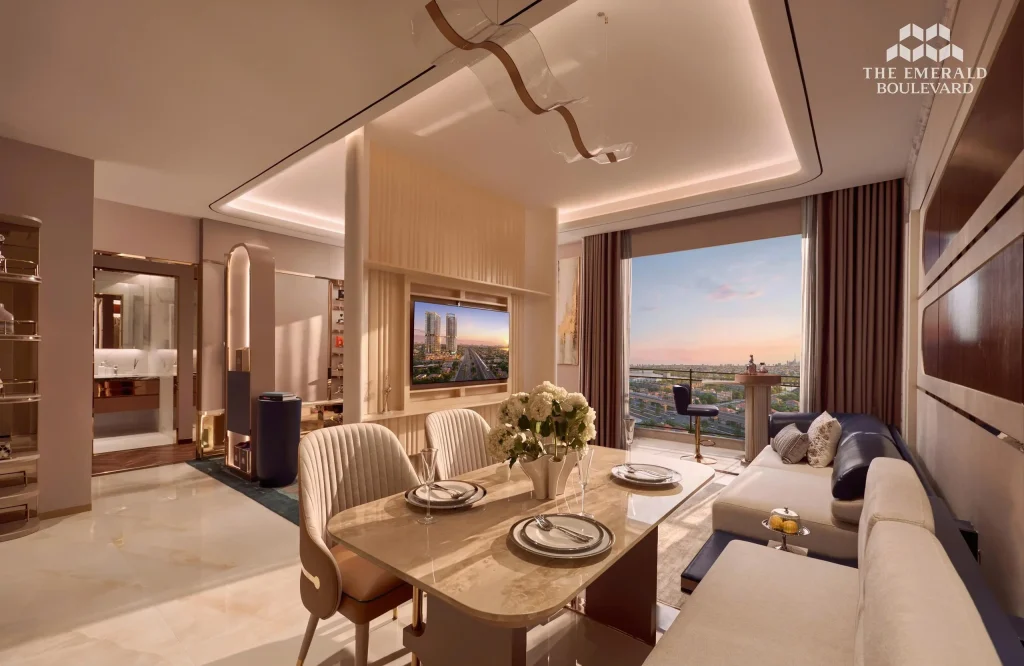 nha mau the emerald boulevard